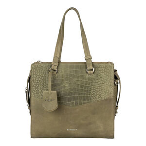 BURKELY CROCO CODY HANDBAG M